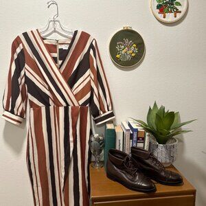 Vintage Inspired Striped Dress